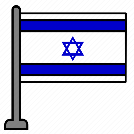 Flag, country, israel icon - Download on Iconfinder