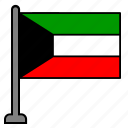 flag, country, kuwait