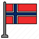 flag, country, norway
