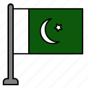 flag, country, pakistan