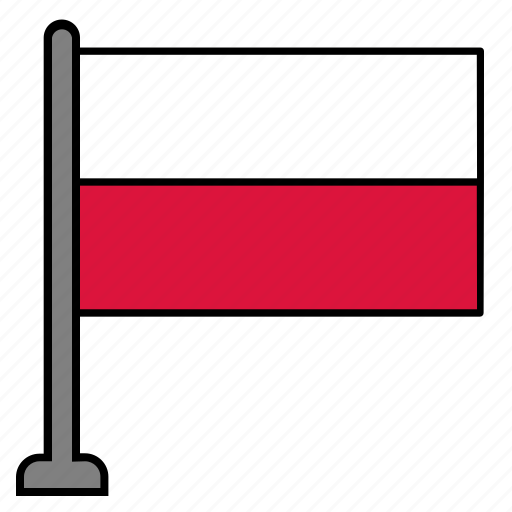 Flag, country, poland icon - Download on Iconfinder