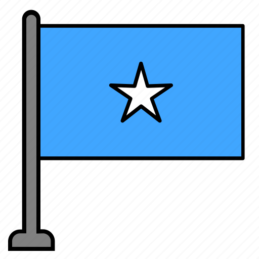 Flag, country, somalia icon - Download on Iconfinder