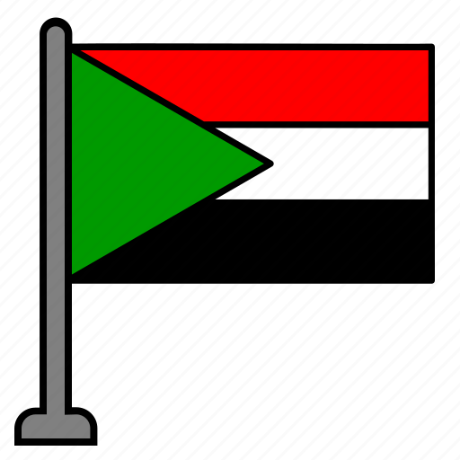 Flag, country, sudan icon - Download on Iconfinder
