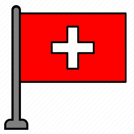 Flag, country, swizerland icon - Download on Iconfinder