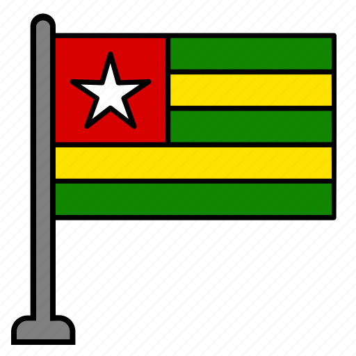 Flag, country, togo icon - Download on Iconfinder