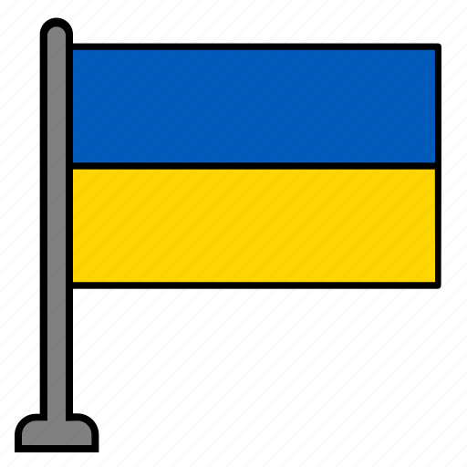 Flag, country, ukraine icon - Download on Iconfinder