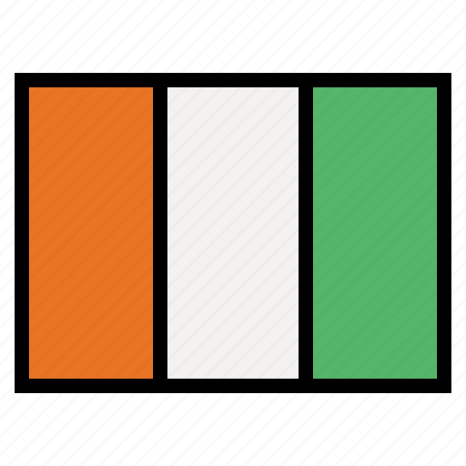 Ivory, coast, flag, nation, world, country icon - Download on Iconfinder