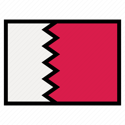 Bahrain, flag, nation, world, country icon - Download on Iconfinder