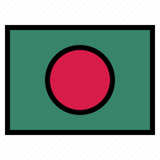 Bangladesh, flag, nation, world, country icon - Download on Iconfinder