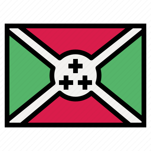 Burundi, flag, nation, world, country icon - Download on Iconfinder