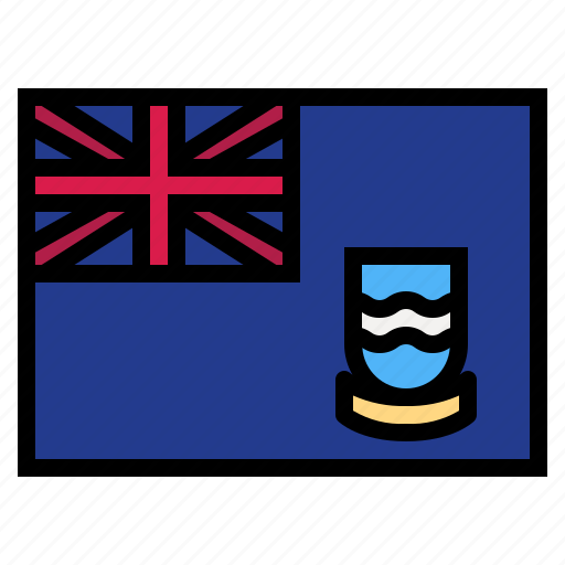 Falkland, islands, flag, nation, world, country icon - Download on Iconfinder
