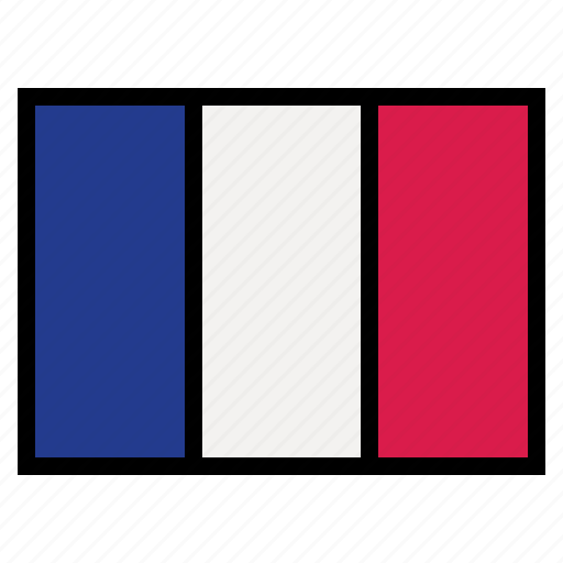 France, flag, nation, world, country icon - Download on Iconfinder