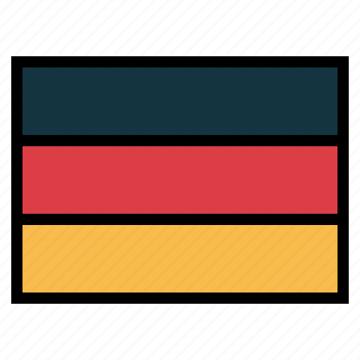 Germany, flag, nation, world, country icon - Download on Iconfinder