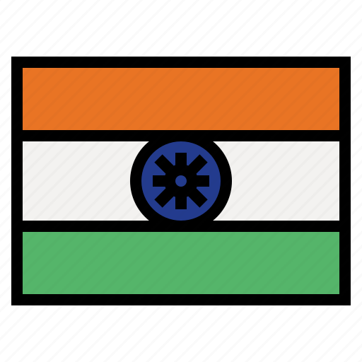 India, flag, nation, world, country icon - Download on Iconfinder