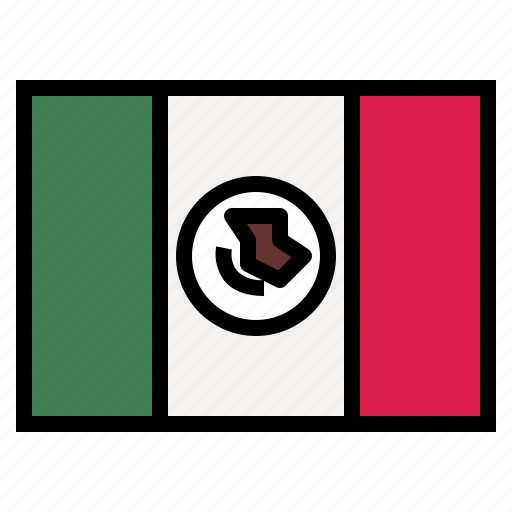 Mexico, flag, nation, world, country icon - Download on Iconfinder
