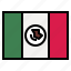 mexico, flag, nation, world, country 