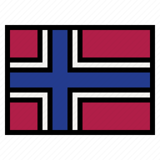 Norway, flag, nation, world, country icon - Download on Iconfinder