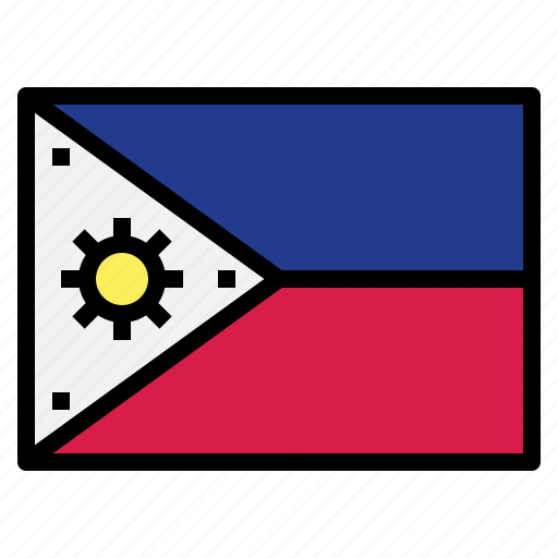 Philippine, flag, nation, world, country icon - Download on Iconfinder
