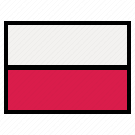 Poland, flag, nation, world, country icon - Download on Iconfinder