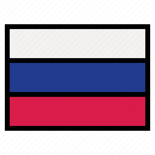 Russia, flag, nation, world, country icon - Download on Iconfinder