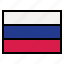 russia, flag, nation, world, country 