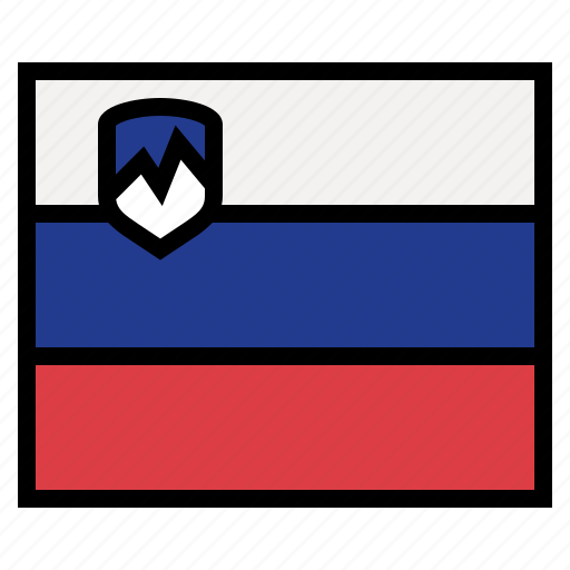 Slovenia, flag, nation, world, country icon - Download on Iconfinder