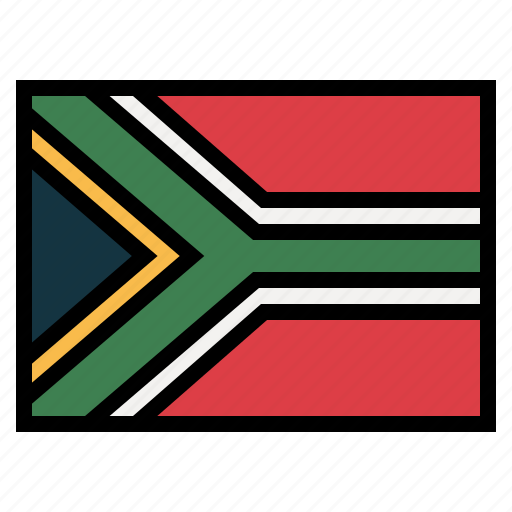 South, africa, flag, nation, world, country icon - Download on Iconfinder