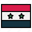 syria, flag, nation, world, country 