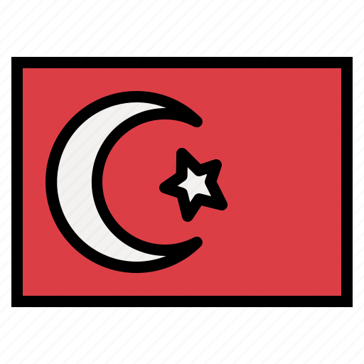 Turkey, flag, nation, world, country icon - Download on Iconfinder