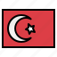 turkey, flag, nation, world, country 
