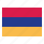armenia, flag, nation, world, country 