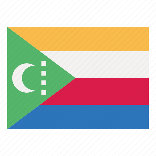 Comoros, flag, nation, world, country icon - Download on Iconfinder
