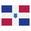 dominican, republic, flag, nation, world, country