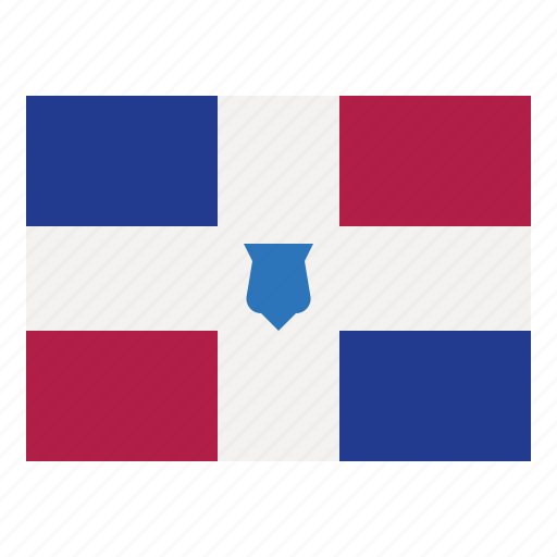Dominican, republic, flag, nation, world, country icon - Download on Iconfinder