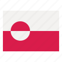 greenland, flag, nation, world, country