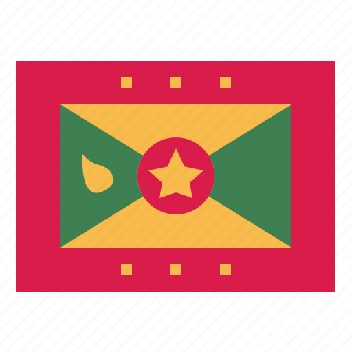 Grenada, flag, nation, world, country icon - Download on Iconfinder
