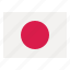 japan, flag, nation, world, country 
