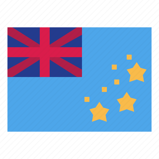 Tuvalu, flag, nation, world, country icon - Download on Iconfinder