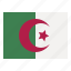 algeria, flag, nation, world, country 