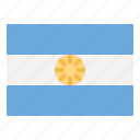 argentina, flag, nation, world, country