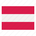 austria, flag, nation, world, country