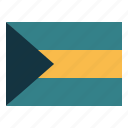 bahamas, flag, nation, world, country
