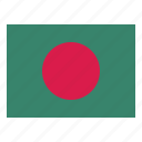 bangladesh, flag, nation, world, country