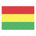 bolivia, flag, nation, world, country