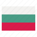 bulgaria, flag, nation, world, country