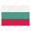bulgaria, flag, nation, world, country 
