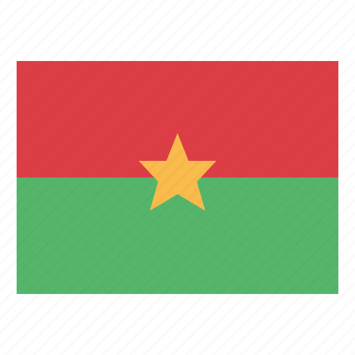 Burkina, faso, flag, nation, world, country icon - Download on Iconfinder