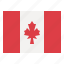canada, flag, nation, world, country 