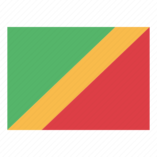 Congo, republic, flag, nation, world, country icon - Download on Iconfinder