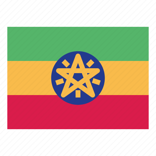 Ethiopia, flag, nation, world, country icon - Download on Iconfinder